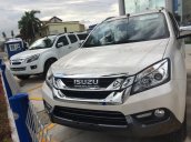 Cần bán xe Isuzu Mu-X AT đời 2017 SUV 7 chỗ, màu trắng, nhập khẩu nguyên chiếc