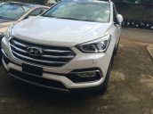 Bán Hyundai Santa Fe 2018 new màu trắng, KM lên đến 230.000.000đ, số lượng có hạn. Hotline 0935904141 - 0948945599