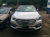 Bán Hyundai Santa Fe 2018 new màu trắng, KM lên đến 230.000.000đ, số lượng có hạn. Hotline 0935904141 - 0948945599