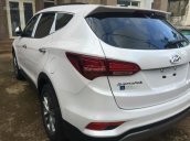 Bán Hyundai Santa Fe 2018 new màu trắng, KM lên đến 230.000.000đ, số lượng có hạn. Hotline 0935904141 - 0948945599