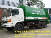 Bán xe cuốn ép rác Hino, giá xe ép ráC Hino, xe ép rác hino 20-22 khối (m3) 2018-2019