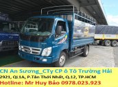 Thaco An Sương bán xe tải 1.5 tấn - dưới 2.5 tấn đời 2016, màu xanh lam, nhập khẩu nguyên chiếc giá cạnh tranh