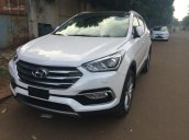 Bán xe Hyundai Santa Fe đời 2018 màu trắng, giá tốt, bản đặc biệt 2.4 AT, mới 100% tại Đắk Lắk. Chỉ còn 4 xe