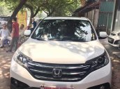 Bán xe Honda CR V 2.4 sản xuất 2014, màu trắng xe đẹp xuất sắc