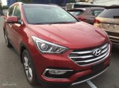 Bán Hyundai Santa Fe 2018 màu đỏ giá tốt - liên hệ: 0906721088