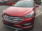 Bán Hyundai Santa Fe 2018 màu đỏ giá tốt - liên hệ: 0906721088