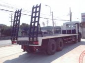 Bán xe chở máy công trình, xe nâng đầu 4 chân Dongfeng