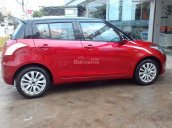 Suzuki Trọng Thiện Quảng Ninh, cần bán xe Suzuki Swift đời 2017, bản 2 mầu đỏ nóc đen. Liên hệ 0911342889