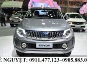 Cần bán Mitsubishi Triton mới model năm 2017, màu bạc, xe nhập, liên hệ Lê Nguyệt: 0911.477.123