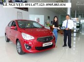 Bán Mitsubishi Attrage 4lít/100km, xe 5 chỗ, nhập khẩu - Liên hệ Lê Nguyệt: 0911.477.123- 0988.799.330