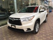 Toyota Highlander LE nhập Mỹ sản xuất 2016, màu trắng, nhập khẩu