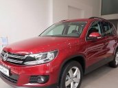 Bán xe Volkswagen Tiguan TSI 4 Motion sản xuất 2016, màu đỏ, nhập khẩu