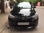 Cần bán lại xe Toyota Vios J đời 2015, màu đen