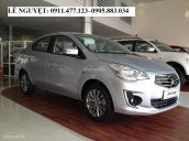 Bán Mitsubishi Attrage mới đời 2017, màu bạc, nhập khẩu, 422 triệu