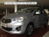 Bán Mitsubishi Attrage mới đời 2017, màu bạc, nhập khẩu, 422 triệu