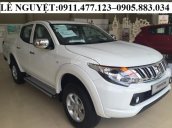 Bán ô tô Mitsubishi Triton mới sản xuất 2017, màu trắng, nhập khẩu - Liên hệ Lê Nguyệt: 0911.477.123