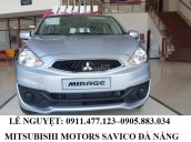 Bán xe Mitsubishi Mirage mới đời 2017, màu bạc, nhập khẩu nguyên chiếc, LH Lê Nguyệt: 0911.477.123