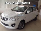 Bán xe Mitsubishi Attrage mới năm 2018, màu trắng, nhập khẩu nguyên chiếc, liên hệ: Lê Nguyệt: 0911.477.123