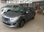 Bán ô tô Mitsubishi Attrage mới đời 2018, màu xám (ghi), nhập khẩu nguyên chiếc, liên hệ: Lê Nguyệt: 0911.477.123