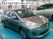 Bán ô tô Mitsubishi Attrage mới đời 2018, màu xám (ghi), nhập khẩu nguyên chiếc, liên hệ: Lê Nguyệt: 0911.477.123