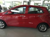 Bán xe Hyundai Grand i10 1.0 AT năm 2018 màu đỏ, giá tốt nhập khẩu, hỗ trợ vay vốn 80% giá trị xe tại Hyundai Đắk Lắk