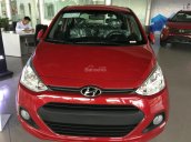 Bán xe Hyundai Grand i10 1.0 AT năm 2018 màu đỏ, giá tốt nhập khẩu, hỗ trợ vay vốn 80% giá trị xe tại Hyundai Đắk Lắk