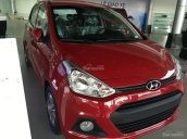 Bán xe Hyundai Grand i10 1.0 AT năm 2018 màu đỏ, giá tốt nhập khẩu, hỗ trợ vay vốn 80% giá trị xe tại Hyundai Đắk Lắk