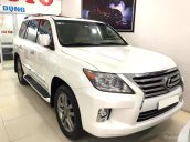 Bán xe Lexus LX 570 đời 2014, màu trắng, nhập khẩu nguyên chiếc như mới