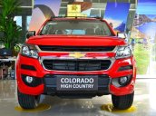 Bán Chevrolet Colorado 2.8 LTZ High Country đời 2017, màu đỏ, xe nhập