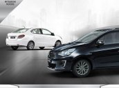 Cần bán Mitsubishi Attrage MT năm 2017, màu đen, nhập khẩu, 447tr, tại Hà Tĩnh