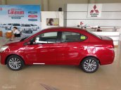 Bán ô tô Mitsubishi Attrage MT sản xuất 2016, màu đỏ, xe nhập, gía ưu đãi, giao hàng ngay