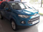 Cần bán xe Ford EcoSport Titanium đời 2017, màu xanh