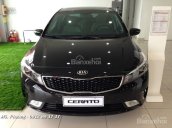 Bán Kia Cerato 1.6AT đời 2018, màu đen, giá khuyến mãi lớn