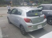 Bán Mitsubishi Mirage CVT 2018, màu bạc, nhập Thái miễn thuế, trả góp, giao ngay, 395tr - LH 0911373343