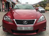 Bán xe cũ Lexus IS đời 2010, màu đỏ, nhập khẩu