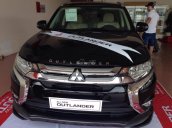 Bán Mitsubishi Outlander 2.4 CVT 2018, màu đen, 2 cầu, trả góp, giao ngay, giá 1 tỷ 048, LH 0911 373 343