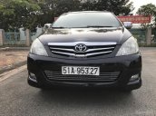 Cần bán xe Toyota Innova V đời 2008 màu đen, giá tốt