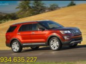 Bán Ford Explorer sản xuất 2017 màu trắng, giá 2 tỷ 180 triệu nhập khẩu, hỗ trợ vay 80% liên hệ: 0934.635.227