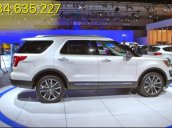 Bán Ford Explorer sản xuất 2017 màu trắng, giá 2 tỷ 180 triệu nhập khẩu, hỗ trợ vay 80% liên hệ: 0934.635.227