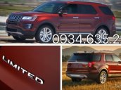 Bán Ford Explorer sản xuất 2017 màu trắng, giá 2 tỷ 180 triệu nhập khẩu, hỗ trợ vay 80% liên hệ: 0934.635.227