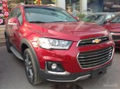 Chevrolet Captiva 2.4L màu đỏ có xe sẵn trả góp 95%. Giá rẻ nhất miền Nam