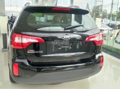 Bán xe Kia Sorento GAT đời 2018, màu đen hỗ trợ trả góp, LH 0938.988.726