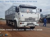 Tải thùng Kamaz 65117 (6x4) xe nhập khẩu mới 2016 tại Kamaz Bình Phước & Bình Dương