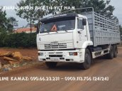 Tải thùng Kamaz 65117 (6x4) xe nhập khẩu mới 2016 tại Kamaz Bình Phước & Bình Dương