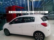 Cần bán Mitsubishi Mirage, màu trắng, xe nhập, hỗ trợ trả góp 90% xe