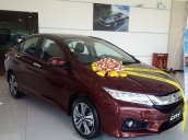 Cần bán xe Honda City 1.5 CVT 2015, màu đỏ, giá tốt