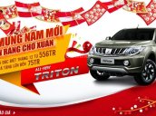 Bán ô tô Mitsubishi Triton đời 2018, màu bạc, nhập khẩu chính hãng, giá 606tr