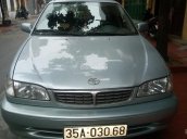 Cần bán Toyota Corolla 1.6 GLi đời 2000, màu bạc, nhập khẩu nguyên chiếc chính chủ, giá tốt