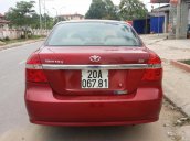 Cần bán xe Daewoo Gentra SX đời 2008, màu đỏ chính chủ, giá 222tr