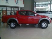 Xe bán tải Mitsubishi Triton mới 2017, màu đỏ, nhập khẩu, khuyến mãi sốc